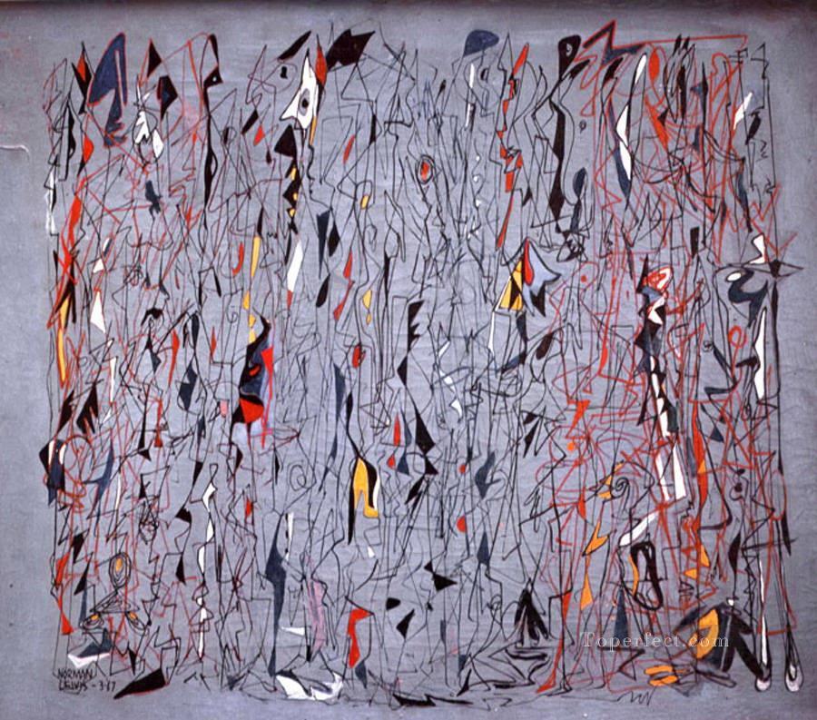 Twilight Sounds Jackson Pollock Oil Paintings